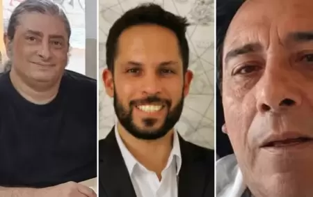 Los argentinos Carlos Richetti, Gonzalo Galv�n y Carlos C�ceres fueron hallados con vida tras el terremoto en Colombia.