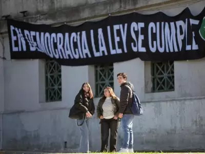 El paro universitario fue contundente en todo el pa�s.