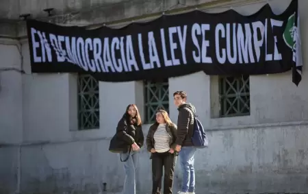 El paro universitario fue contundente en todo el pa�s.