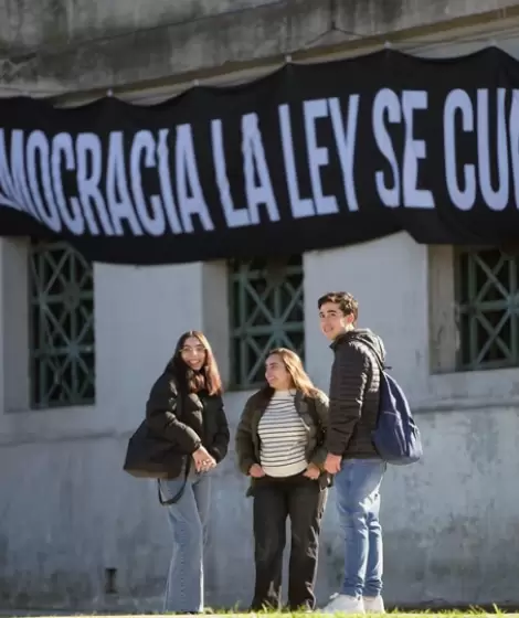 El paro universitario fue contundente en todo el pa�s.