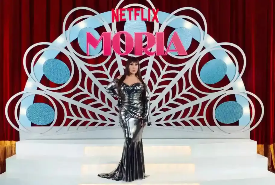 Moria Casán en el estreno de su serie de Netflix