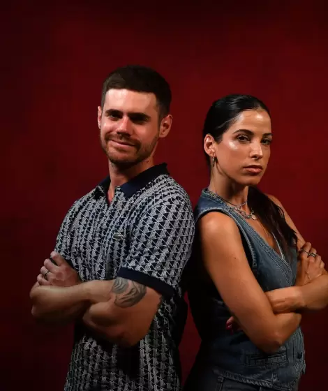 Cande Molfese y Gast�n Soffritti
