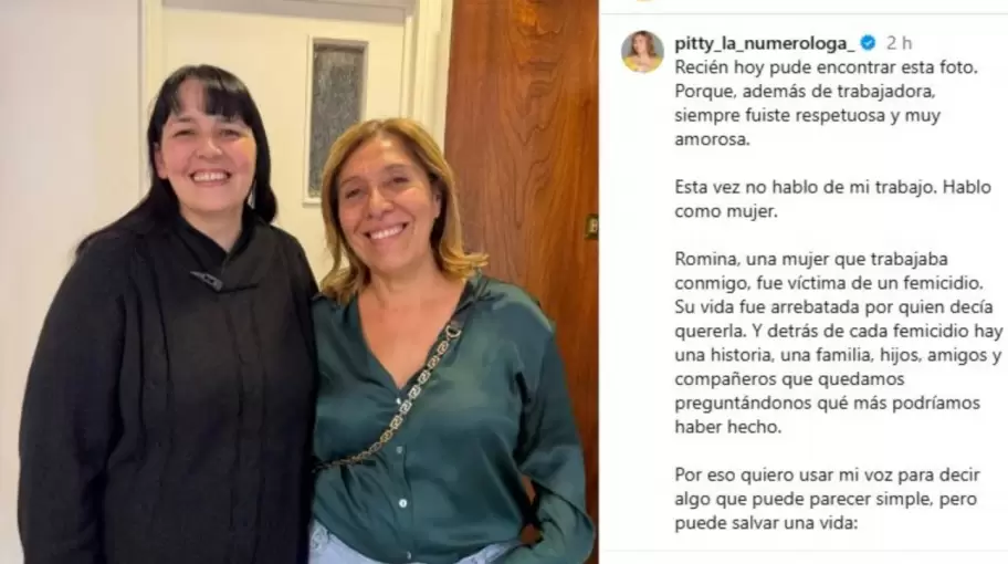El posteo de Pitty la numer�loga
