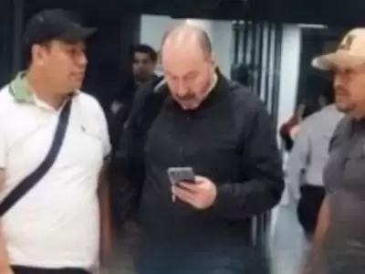 El momento de la detenci�n de Fernando Cerimedo