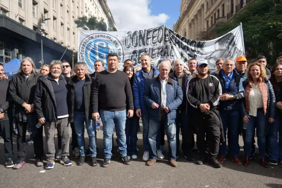 CGT en la movilización del 7 de agosto