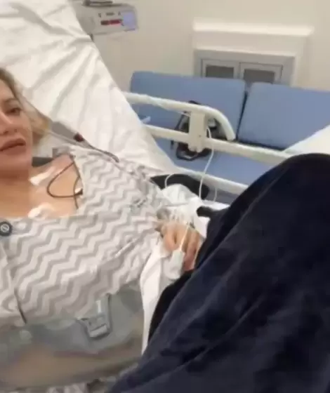 Nadia Beller desde el hospital