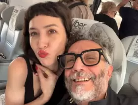 Sof�a Gala y Fito P�ez en la foto con la que dieron a conocer su relaci�n, tras casi un a�o y medio en secreto.