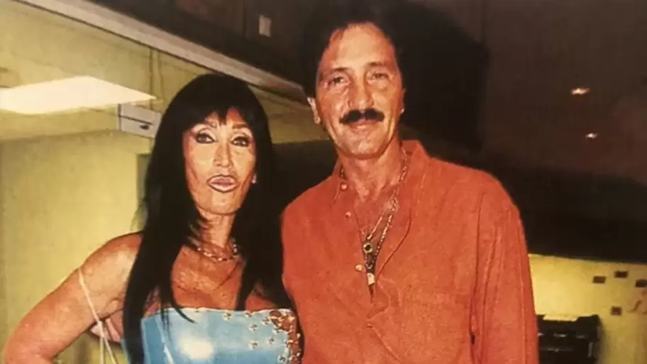 Moria Casán y Luis Vadalá, cuando eran pareja.