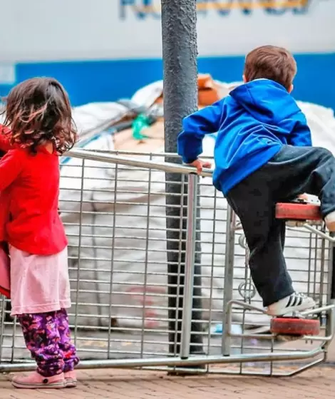 Pobreza infantil