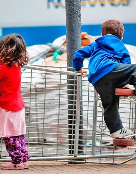 Pobreza infantil