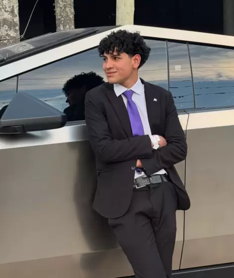 Benjam�n Gosen y la cybertruck que no le pertenece