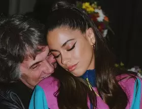 Alejandro y Tini Stoessel.