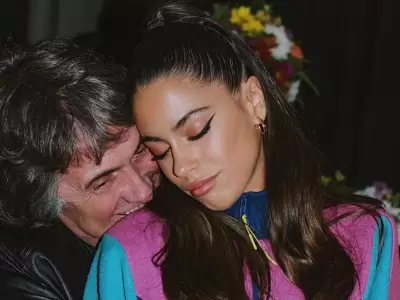 Alejandro y Tini Stoessel.
