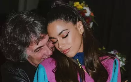 Alejandro y Tini Stoessel.