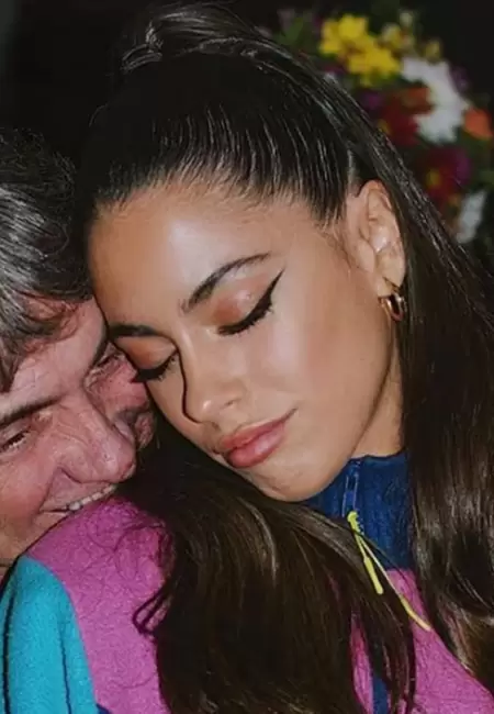 Alejandro y Tini Stoessel.