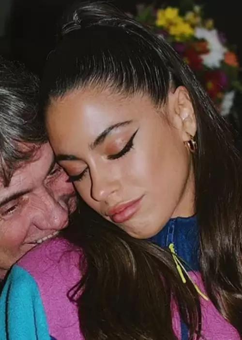 Alejandro y Tini Stoessel.