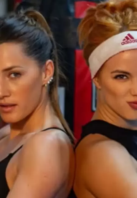 Mica Viciconte y Flor Vigna