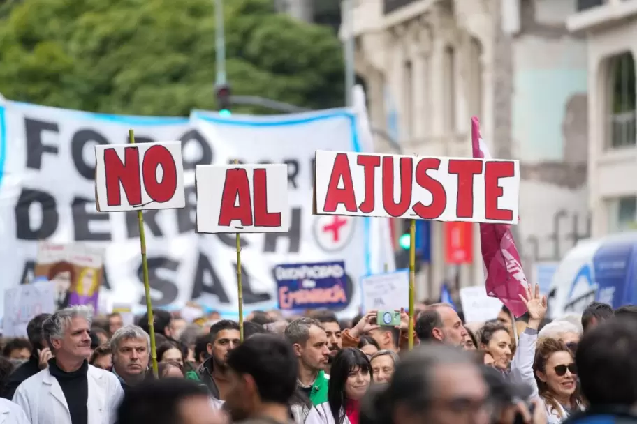 Organizaciones sociales y centrales sindicales marchar�n contra el ajuste de Milei