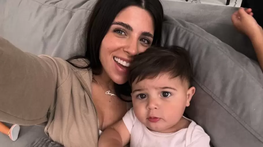 Valentina Cervantes comparti� un tierno momento de su hijo Benja