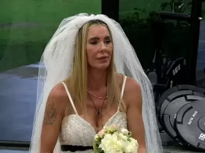 Mariela Prieto se qued� a la espera de Claudio "El Turco" Garc�a, quien no quiso casarse con ella en Gran Hermano Generaci�n Dorada.