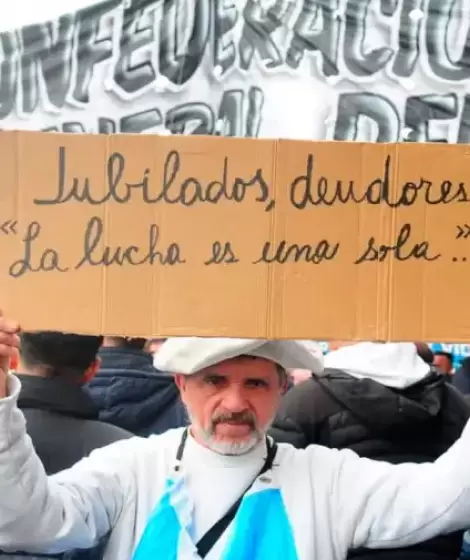 Jubilados endeudados