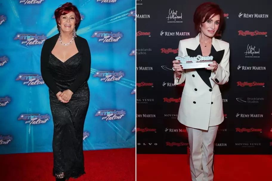El cambio físico de Sharon Osbourne es de los más impactantes