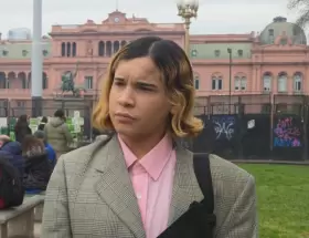Enzo Amadeo M�rquez, estudiante
