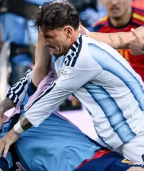 Paredes fue sancionado por "agresi�n"
