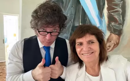 Javier Milei y Patricia Bullrich