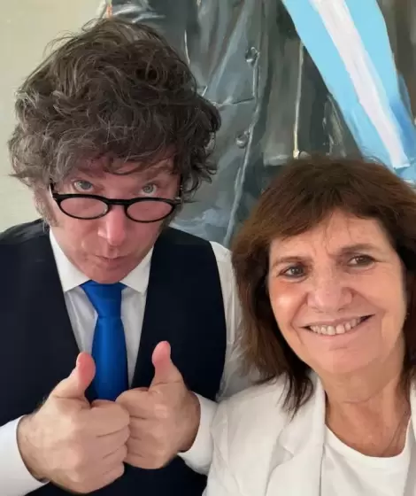 Javier Milei y Patricia Bullrich