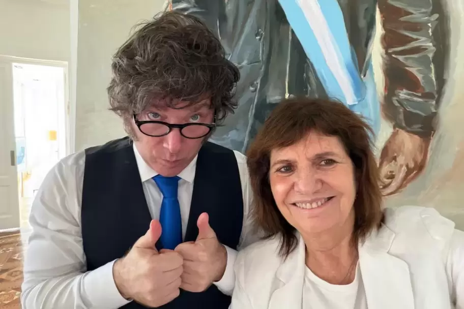 Javier Milei y Patricia Bullrich
