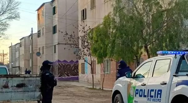 El barrio 60 Viviendas de Allen, Río Negro