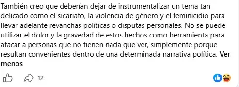 Nadia Beller defendi� a Negre en sus redes sociales e intent� despegarlo de Cerimedo