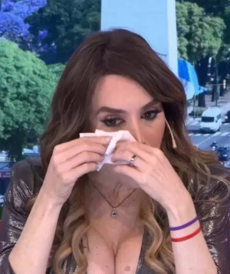 F�tima Florez llorando