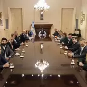 "¡No vamos a ceder!": la bajada de línea de Javier Milei a su Gabinete durante la reunión en Casa Rosada
