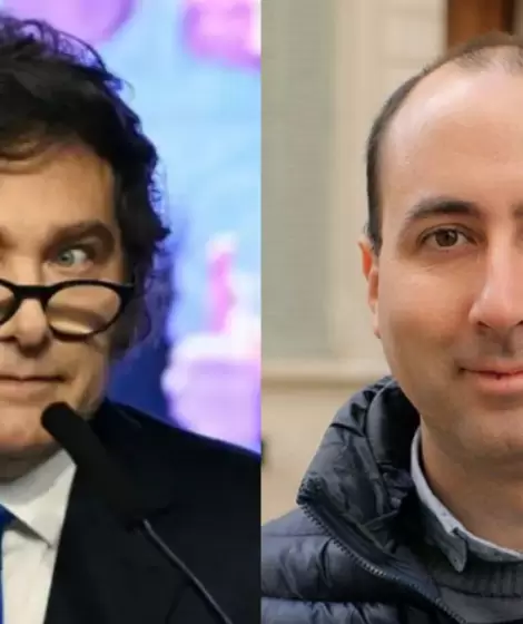 �Javier Milei�y�Fernando Cerimedo.