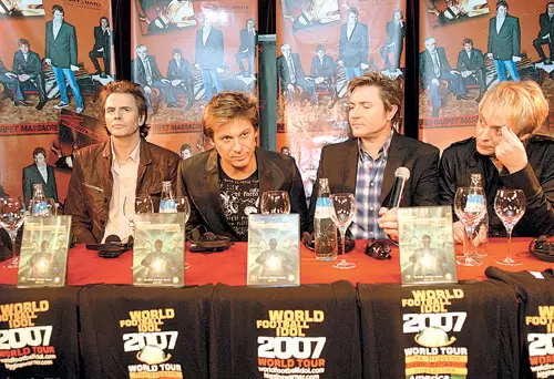 Duran Duran en World Football Idol