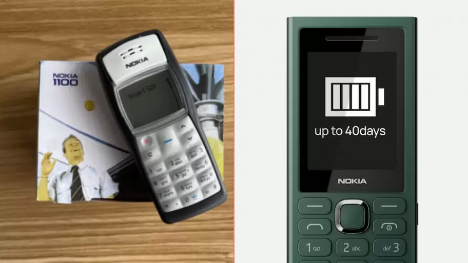 El Nokia 1100 inspiró a un nuevo modelo