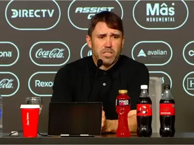 Eduardo "Chacho" Coudet se despidi� de River Plate, tras no poder cumplir los objetivos.