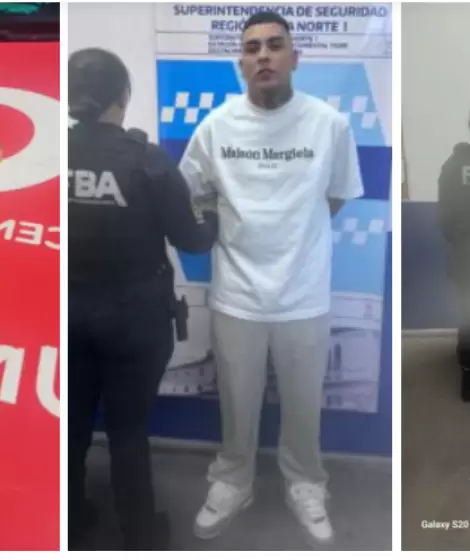 Callejero Fino detenido por el COT de Tigre