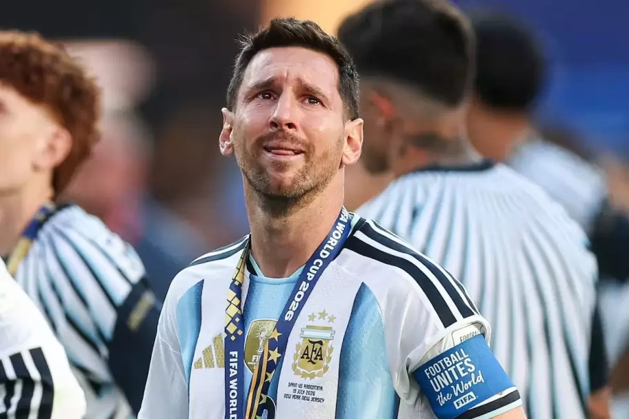 Lionel Messi anunció que se retira de la Selección Argentina