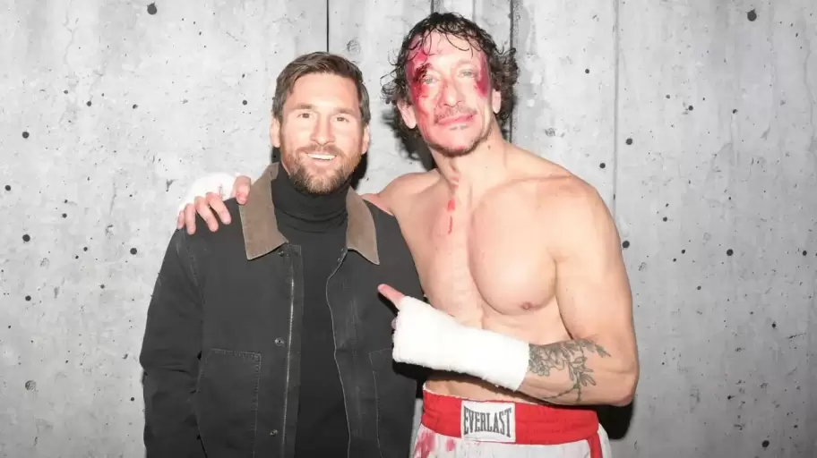 Lionel Messi Y Nico Vázquez