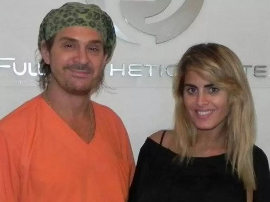 Silvina Luna junto a An�bal Lotocki, se�alado en la causa que investiga si las intervenciones est�ticas tuvieron relaci�n con su muerte.
