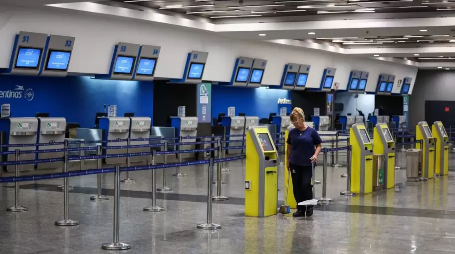 Una "broma" desató el caos en Aeroparque