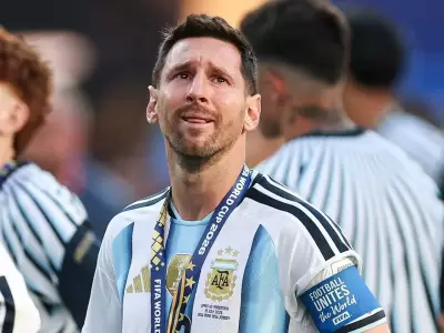 Lionel Messi se despidi� de la Selecci�n Argentina