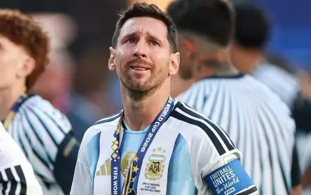 Lionel Messi se despidi� de la Selecci�n Argentina