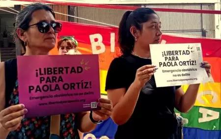 El movimiento feminista luch� para la liberaci�n de Paola Ort�z