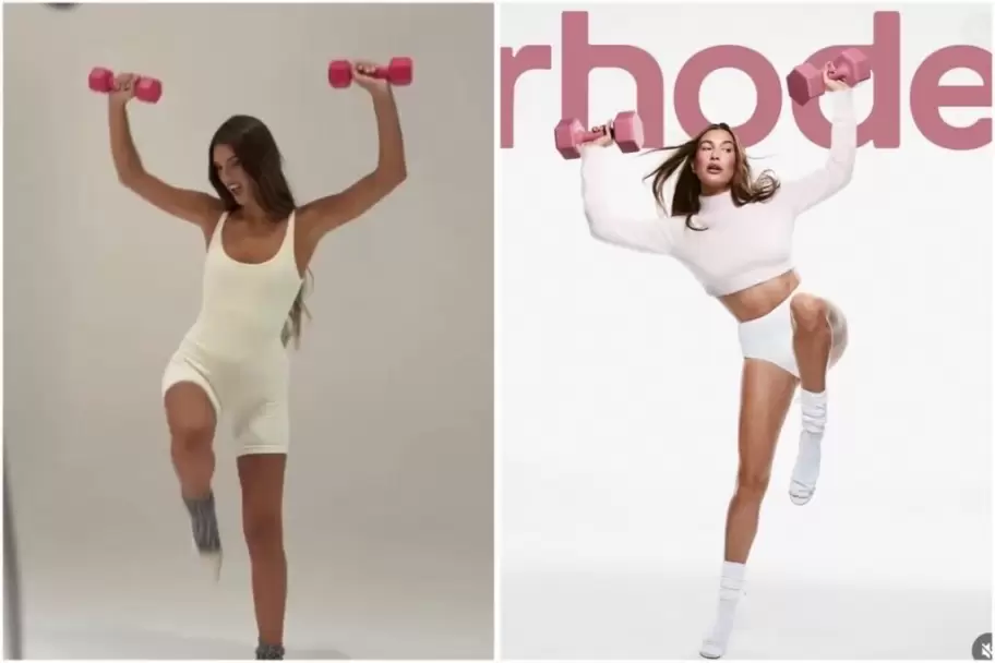 Lola Latorre se inspir� en Hailey Bieber para su nueva marca