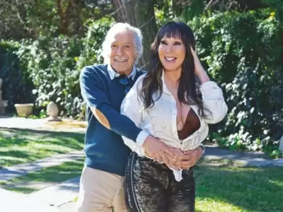 Pato Galmarini pas� por Carnaval y revel� su secreto con Moria Cas�n