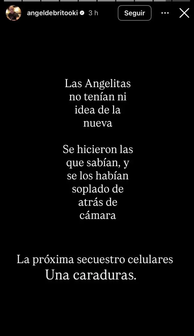 Ángel De Brito respondió a las repercusiones de su nueva Angelita